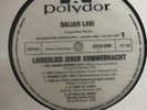 Daliah Lavi Musterplatte Muster Weissmuster Promo Liebeslied jener Sommernacht