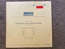 FOURNIER SUITES FOR SOLO CELLO BACH STEREO ARCHIV 198 186