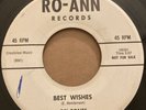 RARE Doo Wop Del-Tones Best Wishes / Walkin’ Out The Back Door 45 Promo Ro-Ann