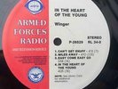 RARE ARMED FORCES RADIO SERVICE AFRTS LP WINGER & KID FROST DJ PROMO VERY NICE
