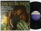 David Ruffin - My Whole World Ended LP - Motown VG+