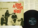 BEATLES A HARD DAY'S NIGHT ODEON OP-7123 Japan FLIPBACK COVER RED VINYL VINYL LP