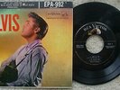 Elvis Presley - Original RARER LINED USA EPA 992 - Extended Play EP