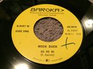 Mock Duck: Do Re Mi/Playing Games 1968 Baroka Records Q-9457 M