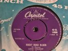 Gene Vincent 45  Rocky Road Blues Ex