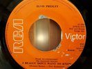 Trés Rare SP 45T Jukebox Jamaica - Elvis Presley – I Really Don't Want To Know