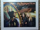 Mark Slaughter / Dana Strum ORIGINAL Signed Stick it to Ya collage FRAMED 11x14