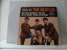 THE BEATLES - FOUR BY THE BEATLES - CAPITOL RECORDS-EAP1-2121
