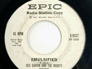 Rex Garvin And The Mighty Cravers Emulsified Go Little Willie Epic ‎5-9437 Promo
