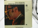 PAUL DESMOND From The Hot Afternoon -SP3024 Van Gelder  VG++ Ultrasonic Clean