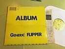 Flipper Generic Album LP '81 sf punk vinyl original subterranean sub25 w/insert