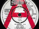 RUFUS LUMLEY - I'M STANDING (Stateside) - Rare UK Demo 45 VG