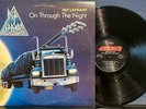 DEF LEPPARD ON THROUGH THE NIGHT VG++ '80s MERCURY BLACK LBL RE LP MASTERDISK HW