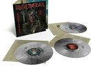 Iron Maiden - Senjutsu 3LP Vinyl Record - Silver Black Marble Color - Presale