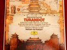 Turandot - Puccini by KARAJAN LPs x 3 box set 1982