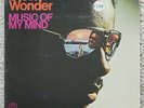 STEVIE WONDER - MUSIC OF MY MIND VINYL LP SHRINK 1st PRESS 1972 ORIG