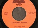 LITTLE JERRY JONES: louisiana woman / time is getting hard LAKE 7