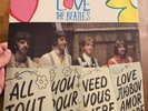 Beautiful Beatles Rare 12” UK Parlophone All You Need Is Love vinyl Near Mint