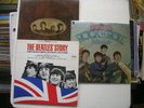 3 BEATLES DOUBLE VINYL RECORDS--ROCK&ROLL. LOVE SONGS, AND BEATLES STORY