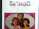 THE ANGELS HALO TO YOU RARE ORIG '64 SMASH STEREO LP GIRL GROUPS CLASSIC NR MINT