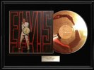 ELVIS PRESLEY TV NBC COMEBACK SPECIAL GOLD METALIZED RECORD RARE LP ALBUM