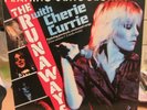THE RUNAWAYS RECORD FLAMING SCHOOLGIRLS 1980 CHERRY RED RECORDS RARE INNERSLEEVE