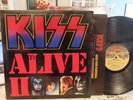 KISS ALIVE II -  VG+/VG++ VINYLS - PLAYS GREAT LOWEST $$ HARD ROCK GLAM