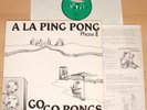 A LA PING PONG - Phase II - Go Go Pongs (1981 + insert / LP vg++)