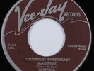 Doo Wop R&B 45 SPANIELS Goodnight Sweetheart Goodnight VEE-JAY HEAR
