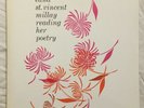 EDNA ST. VINCENT MILLAY Reading Her Poetry - Rare CAEDMON TC 1123 Lp - NM
