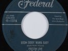 R&B Doo Wop 45 PRESTON LOVE & HIS ORCHESTRA Boom Diddy Wawa Baby FEDERAL HEAR