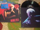 REBEL YELL BILLY IDOL LP NM VINYL IN SHRINK HYPE STICKER ALBUM 1983