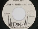 Funk Soul 45- Little Jr. Jesse– Giving Up on Love-Metro-Dome RARE  VG+ HEAR