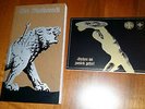 Der Blutharsch Book + postcard Brown sleeve New/unread Ltd 160(Death in June)