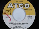 Rock 45 BEATLES Sweet Georgia Brown ATCO HEAR
