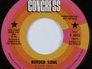 Rock 45 ELTON JOHN Border Song CONGRESS VG+ promo HEAR