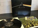 Pink Floyd - The Dark Side Of The Moon 1973 Vinyl LP w/ Original Poster&Sticker