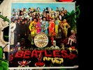THE BEATLES SGT PEPPERS LONELY HEARTS CLUB BAND Vinyl LP ORANGE LABEL W/CUTOUTS