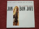 JON BON JOVI & ELTON JOHN Dyin aint much of a livin / santa fe FRENCH ONLY PROMO