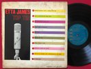 ETTA JAMES   TOP TEN LP (1963) ORIG MONO PRESS ARGO 4025 AQUA LABEL BLUES SOUL