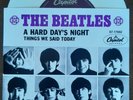 BEATLES Colored Vinyl 45 