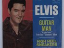 Rock 45 ELVIS PRESLEY Guitar Man RCA VICTOR VG++/NM promo picture sleeve