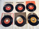 (6) Nancy Sinatra 45rpm records  Boots for Walkin’, Sugar Town, Summer Wine MORE