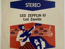 Led Zeppelin - Led Zepplin IV LP Solo Music Corp SR009 Stereo 1972 RARE
