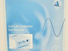 CLEARAUDIO AZIMUTH OPTIMIZER TEST RECORD,  AUDIOPHILE EDITION, 180G VINYL, LP