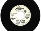 JOHNNY O'KEEFE-LIBERTY 55228 PROMO ROCKABILLY TEEN 45 RPM SHE'S MY BABY VG++