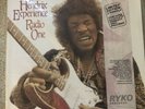 Jimi Hendrix Experience Radio One Ryko Analogue RALP-0078-2 OBI Clear Vinyl New