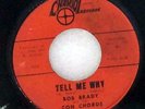 BOB BRADY & CON CHORDS 45 Goodbye Baby / Tell Me Why CHARIOT northern soul HEAR