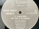 Rude Bwoy Monty Jungle Man Very Rare Breakbeat Hardcore Jungle Frontline Records