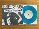 SEX PISTOLS...PRETTY VACANT. RARE UK ISSUE BLUE VINYL SINGLE..VIRGIN..VS 184